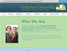 Tablet Screenshot of culturesconnecting.com